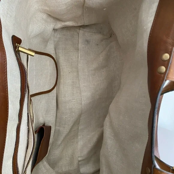 Authentic Donna Karen New York Colorful  Tote Bag - Picture 4 of 5